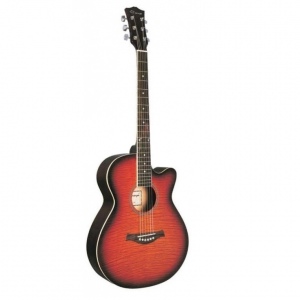 Caraya F511-BS Акустическая фолк-гитара с вырезом 40"