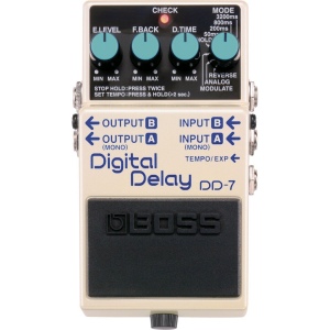 BOSS DD-7 Digital Delay, педаль гитарная
