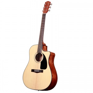 FENDER CD-60CE DREADNOUGHT NATURAL W/FISHMAN MINIQ PREAMP гитара