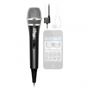 IK Multimedia iRig MIC вокальный микрофон.