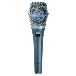 SHURE BETA87A конденсаторный суперкардиоидный вокальный микрофон