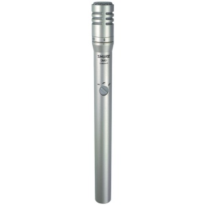 SHURE SM81 конденсаторный кардиоидный вокально-инструментальный микрофон без кабеля