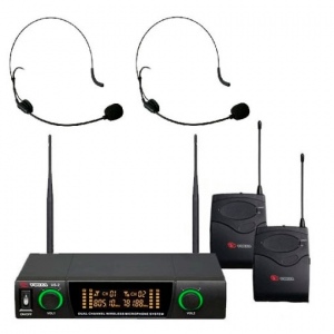 VOLTA US-2H Микрофонная радиосистема с двумя головными микрофонами