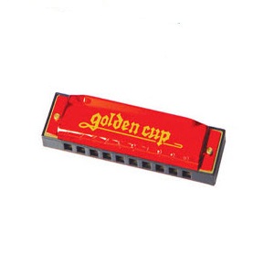 Golden Cup HH1020-1 Губная гармошка C, 10 отв. алюминиевые лепестки