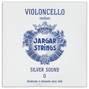 Jargar Classic Medium Blue 014 струна для виолончели G Silver