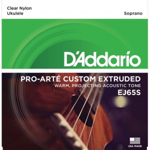 D`ADDARIO EJ65S Pro-Arte Custom Extruded Струны для укулеле сопрано.