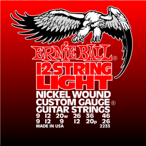 Ernie Ball 2233 Струны для 12-струнной электрогитары