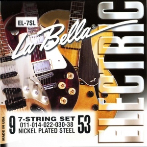 La Bella EL-7SL  Струны для 7ми-струнной электро-гитары