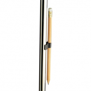 K&M Pencil Holder Black 16096-000-55 - держатель для карандаша для стоек диаметром 24-26 мм