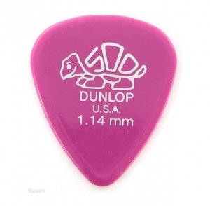 Dunlop 41R1.14 медиатор Delrin 500