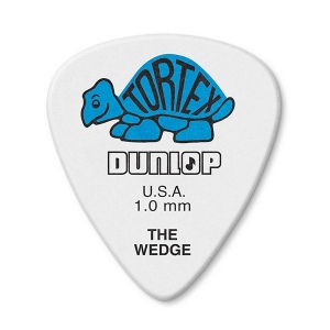 Dunlop 424P1.0 медиатор Tortex Wedge