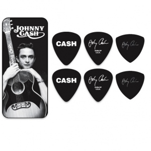 Dunlop JCPT01M Johnny Cash Memphis набор медиаторов в коробке, средней жесткости.