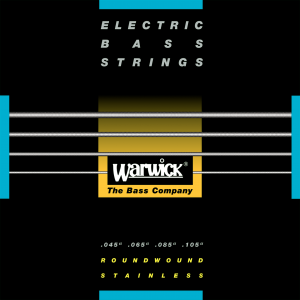 Warwick 40200M4 Black Label 4 Set Medium 045-105 струны для басгитары