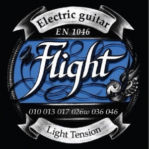FLIGHT EN1046 струны для электрогитары,10-46