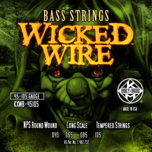 KERLY KXWB-45105 Wicked Wire Nickel Plated Steel струны для бас-гитары