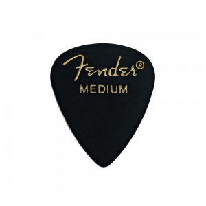 Fender 351 SHAPE PICKS 1 GROSS BLACK MEDIUM медиатор
