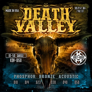 KERLY KDV-1050 Death Valley Phosphor Bronze Tempered струны для акустической гитары
