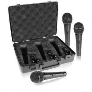 BEHRINGER XM1800S Динамические микрофоны (комплект из 3 шт.)