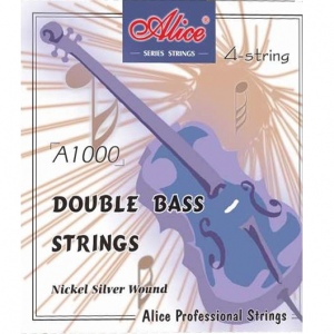 Alice A1000-4/4 Комплект струн для контрабаса