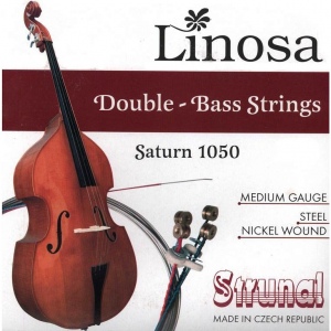 Strunal 1050-4/4 Saturn Linosa Комплект струн для контрабаса 