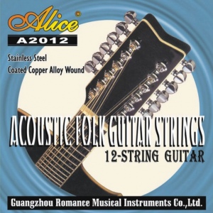 Alice A2012 Комплект струн для 12-струнной гитары медь