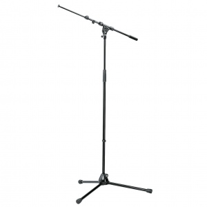 K&M 21090-300-55 микрофонная стойка `журавль`, металлические узлы, высота 900-1605 мм., длина журавл