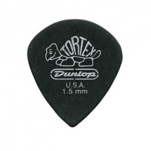 Dunlop 482P1.50 Tortex Pitch Black Jazz III медиатор 1.5 мм
