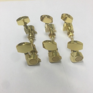 Gifmen ME-102GD колки электрогитары одинарные (3+3) , золото