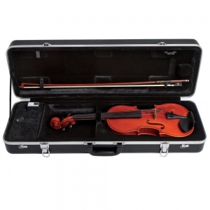 GEWA Violin outfit Ideale/school set 401607 Скрипка 4/4 в комплекте с футляром из ABS