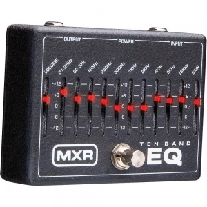 DUNLOP MXR M108 EU 10-Band Graphic EQ педаль гитарная 10-полосный графический эквалайзер