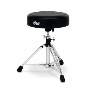 DW CP9100M стул для барабанщика, усиленное сидение диаметр 360 мм, хромированная подставка, черный ц