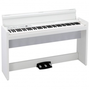 KORG LP-380 WH цифровое пианино, цвет белый. 88 клавиш, RH3