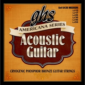 GHS S435 Струны для акустической гитары 13-56, 3-я в обмотке