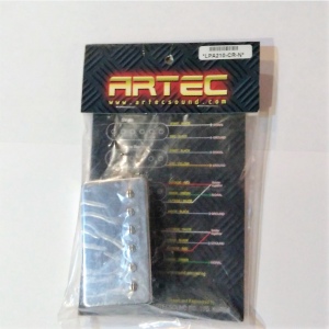Artec LPA-210-CR-N звукосниматель хамбакер, Les Paul, алнико 5, рамка, хром, нэковый