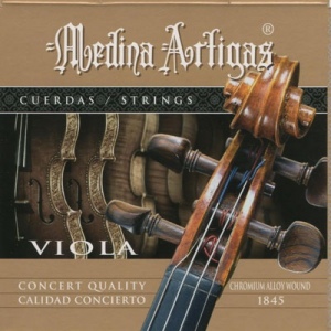 Medina Artigas Cantana 1845 Перлоновые струны для альта с хромированной обмоткой высокого качества