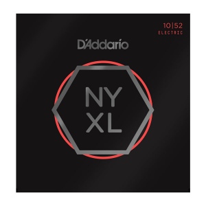 D`ADDARIO NYXL1052 NYXL Комплект струн для электрогитары, никелированые, L. Top/Heavy Bottom, 10-52