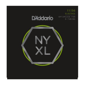 D`ADDARIO NYXL1156 Комплект струн для электрогитары, M Top / E-H Bottom, 11-56