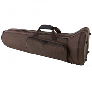 GEWA Compact Form Shaped Tenor Trombone Case Brown Легкий кофр-рюкзак для тенор-тромбона, цвет корич