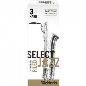 Rico RSF05BSX3H Select Jazz Filed Трости для баритон-саксофона 3 Hard