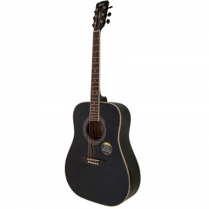 Cort AD 880-BK W_Bag акустическая гитара с чехлом, корпус - дредноут