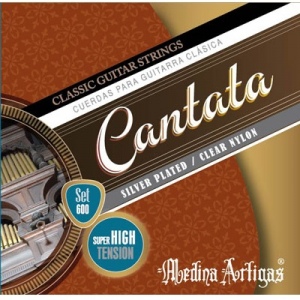 Medina Artigas Cantata 600 Профессиональный комплект струн для классической гитары сверхсильного нат