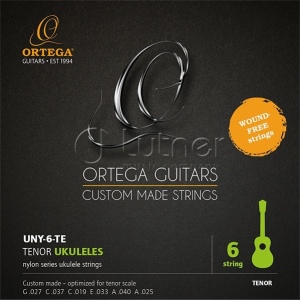 Ortega UNY-6-TE Комплект струн для 6-струнного укулеле тенор