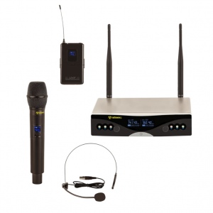 Radiowave UHH-400 радиосистема с 1 головным и 1ручным микрофонами
