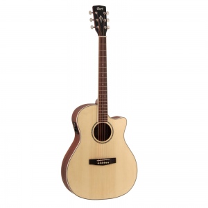 Cort GA-MEDX-OP Grand Regal Series Электроакустическая гитара, с вырезом, натуральный