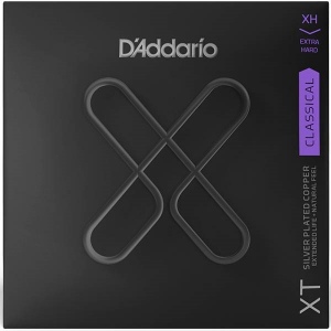 D'Addario XTC44 Комплект струн для классической гитары, посеребр., оч/сильное натяж., с покрытием