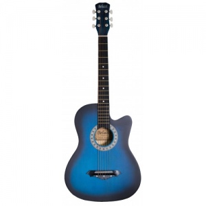 Belucci BC3820 BLS Акустическая гитара 38" (7/8), синяя матовая