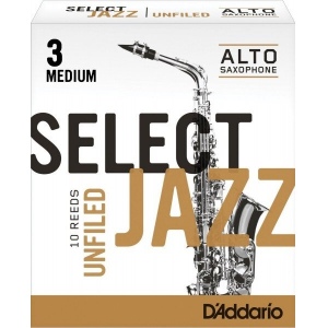 Rico RRS10ASX3M Select Jazz Трость для саксофона альт, размер 3, средние (Medium)