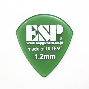 ESP PJ-PSU12 GR медиатор ESP, маленький, 1.22 мм, зелёный, материал Ultex
