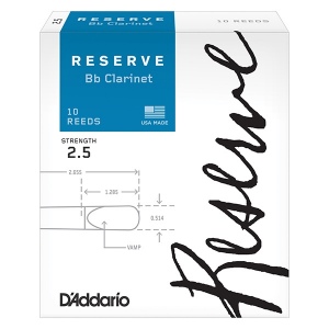 Rico DCR1025 Reserve Трость для кларнета Bb, размер 2.5