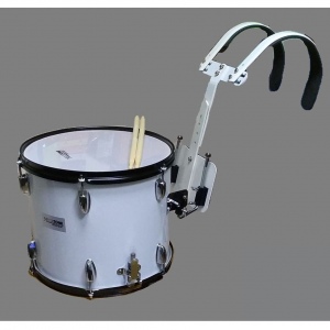 MEGATONE MD-1412HA/WH Маршевый малый барабан, размер 14"X12". Цвет Белый
